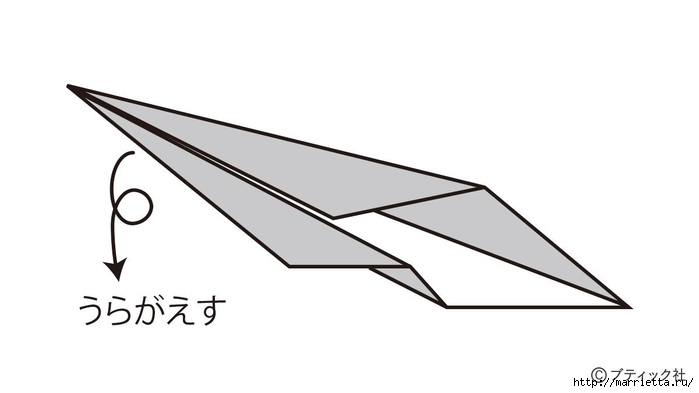 Розы и тюльпаны в технике оригами из бумаги (15) (700x393, 55Kb)