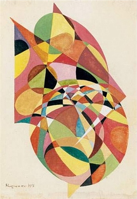 1917 Composition géométrique. , . 41  29 .  (481x700, 93Kb)