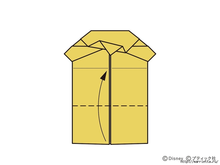 Принцесса Эльза из бумаги в технике оригами - поделка с детьми (9) (700x525, 51Kb)