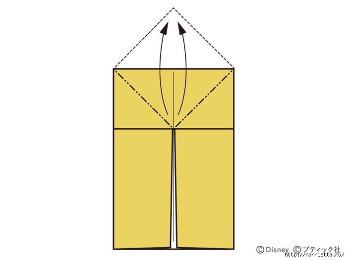 Принцесса Эльза из бумаги в технике оригами - поделка с детьми (20) (700x525, 48Kb)