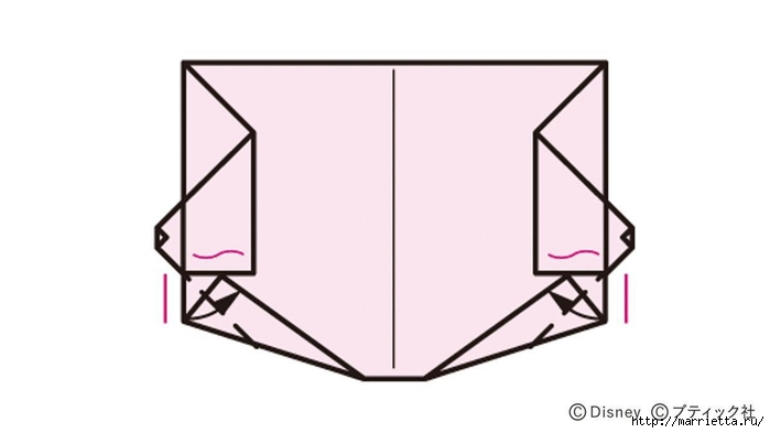 Принцесса Эльза из бумаги в технике оригами - поделка с детьми (38) (700x393, 55Kb)