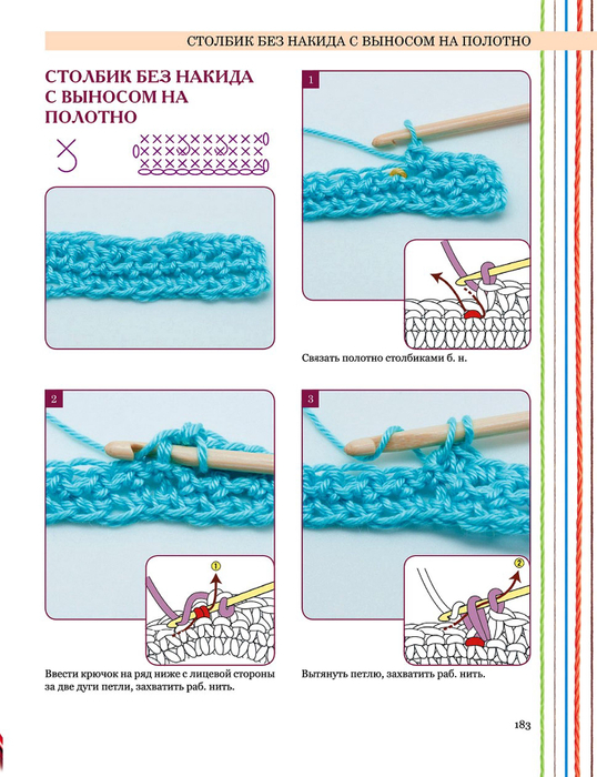 Полотно столбиков без накида. Столбик без накида. Полотно и столбиков без накида. Полотно крючком столбиками без накида. Столбик без накида крючком.