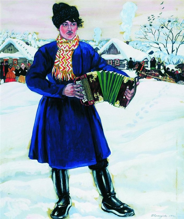 arts-boris-kustodiev-garmonist-derevenskaya-maslenica-1916-g (587x700, 443Kb)