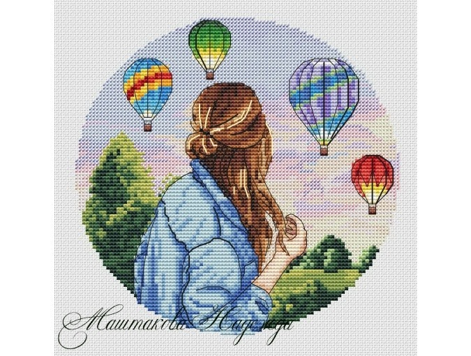 dziewczyna i balony (675x510, 331Kb)