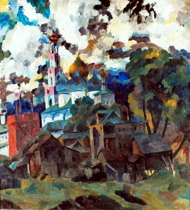 Лентулов москва картина
