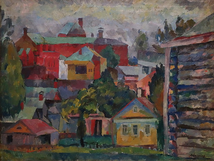 Картина лентулова москва