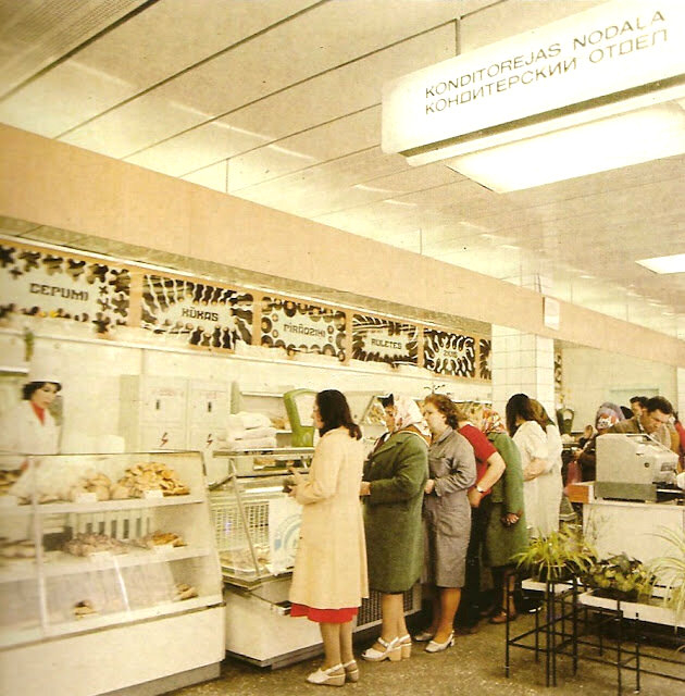 ссср В рижском продуктовом магазине 1974 год (630x640, 293Kb)