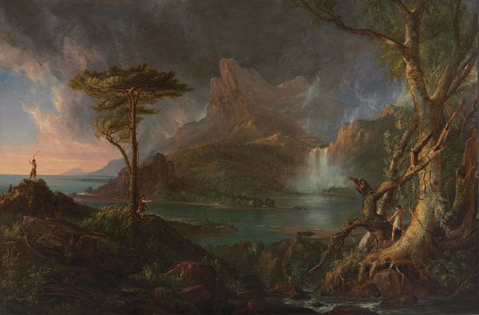 Thomas_Cole_A_Wild_Scene (700x459, 50Kb)