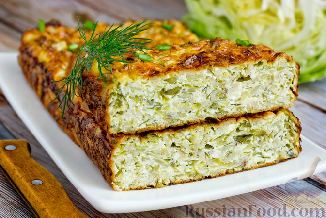 Рецепт запеканки с печенью и капустой