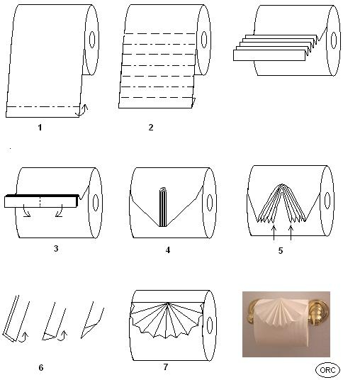 Оригами из туалетной бумаги (3) (484x536, 64Kb)