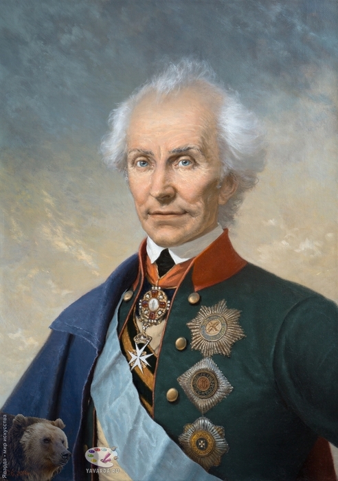 портрет Суворова (492x700, 238Kb)