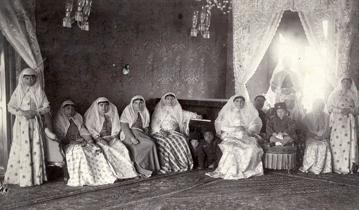Гарем турецкого Султана, 1898 год (700x409, 351Kb)