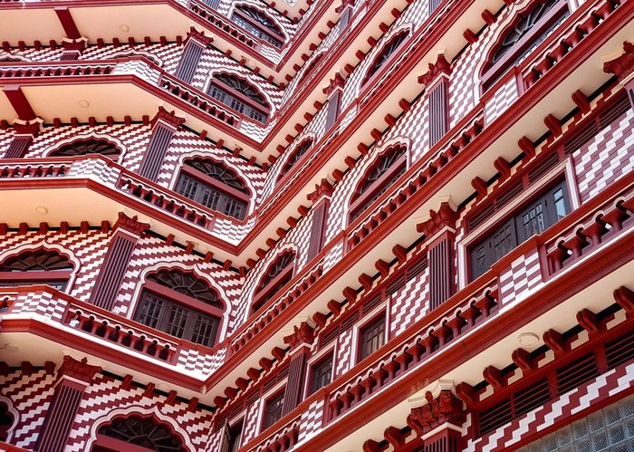 Мечеть шри ланка. Мечеть Джами уль Альфар. Шри Ланка мечеть. Красная мечеть Коломбо. Мечеть Джами уль-Альфар Коломбо Шри-Ланка фото.