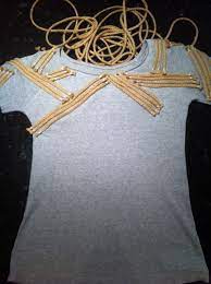 Декор футболки веревкой (4) (194x260, 32Kb)