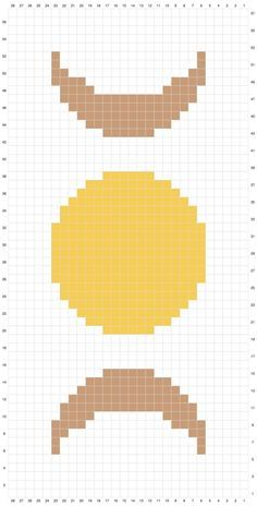 The Mini Moon Phase Wall Hanging Crochet Pattern - Love & Stitch (236x464, 64Kb)