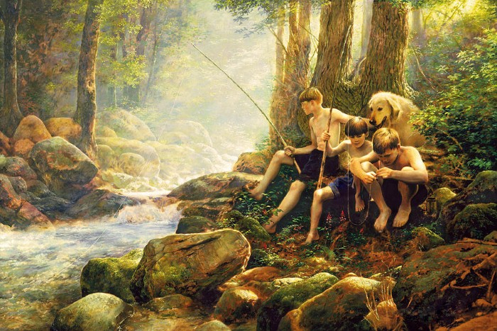 hook-line-and-summer-greg-olsen_005 (700x467, 415Kb)