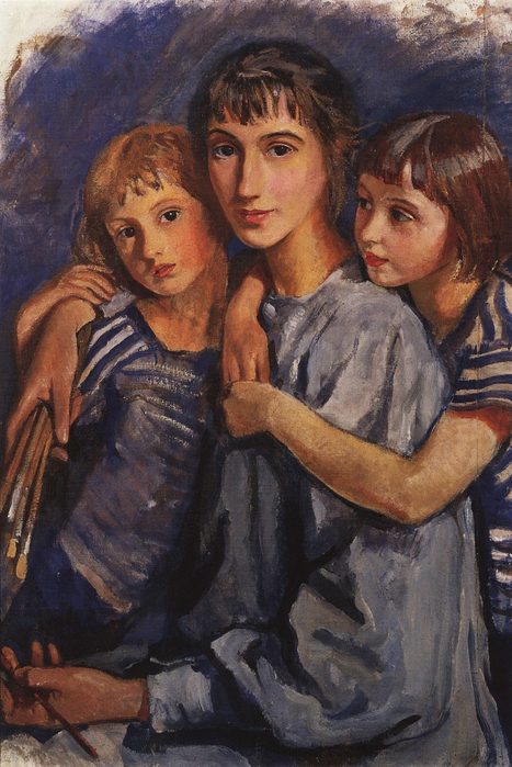 avtoportret-s-docerimi-e1468518429983 (467x700, 413Kb)