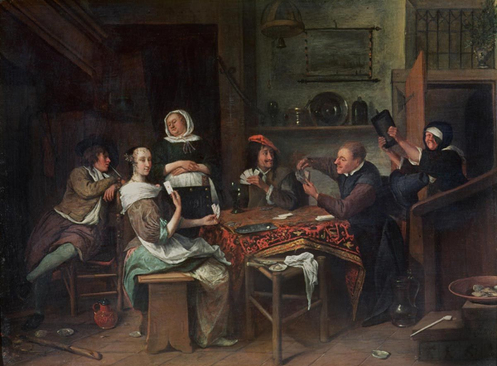 Jan_Steen_-_The_Card_Players (700x515, 325Kb)