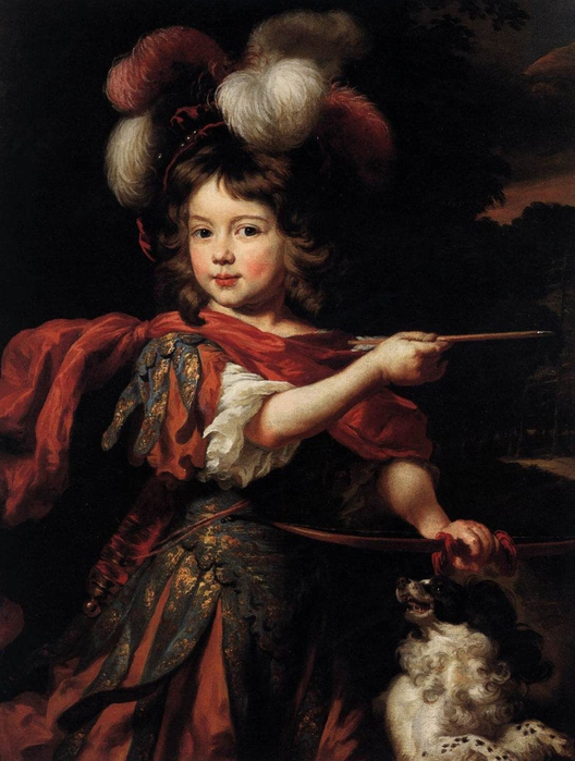 Nicolaes Maes портрет мальчика держ. лук и стреы (528x700, 338Kb)