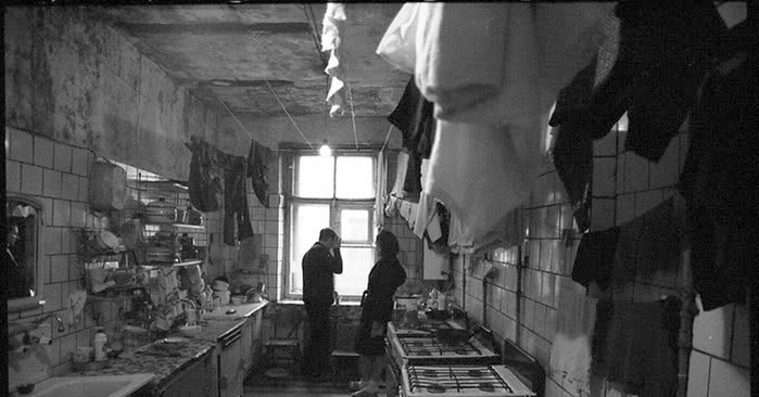ссср Кухня в коммунале, 1970 год (700x366, 149Kb)