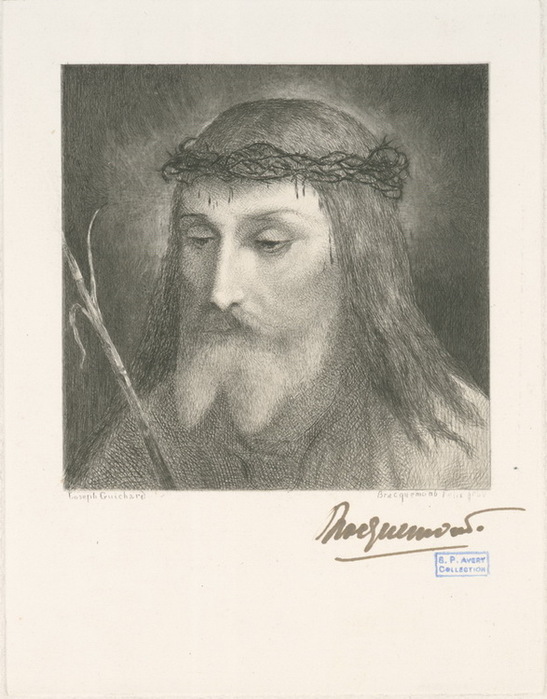 1850 Christ_couronné_d'épines...,d'après_Joseph_Guichard_NYPL (547x700, 104Kb)