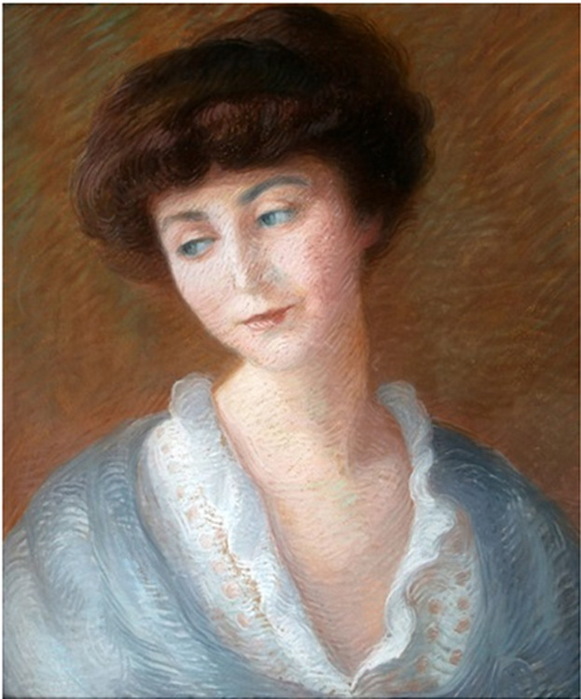 1905 Portret van Marie Sheikévitch. , . 53  44 .  (581x700, 99Kb)