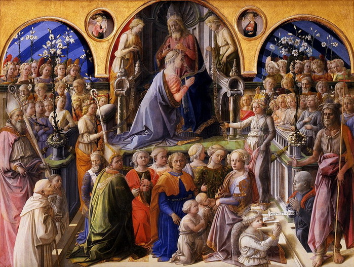 5 Koronovanie-Marii.-1439-1447.-Galereya-Uffitsi-Florentsiya (700x527, 212Kb)