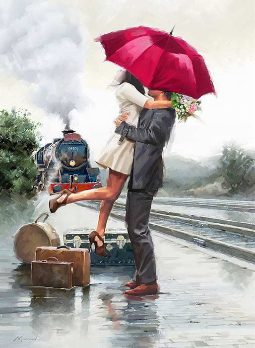 Couple on Train Station (2) (514x700, 365Kb)