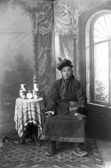 Монголия Зажиточный монгол, 1910 год (464x700, 198Kb)