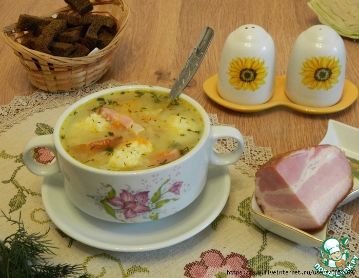 Сырный суп: рецепт с плавленым сыром и курицей