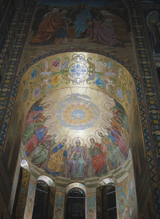 Сошествие Святого Духа на апостолов. В. В. Беляев (511x700, 448Kb)