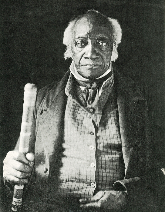 сша Последний раб штата Нью-Йорк - Цезарь, служил нескольким поколениям семьи Николл до своей смерти в 1852 году. (544x700, 473Kb)