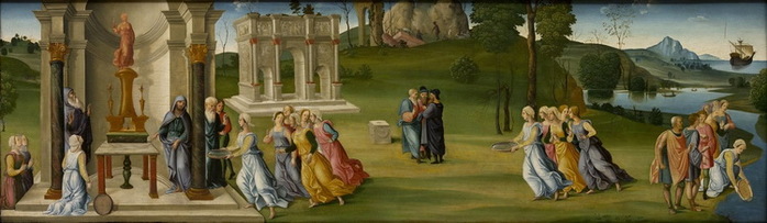 1543 . La vestale Tuccia. , . 51  169,5 cm.  . ,  (700x203, 62Kb)