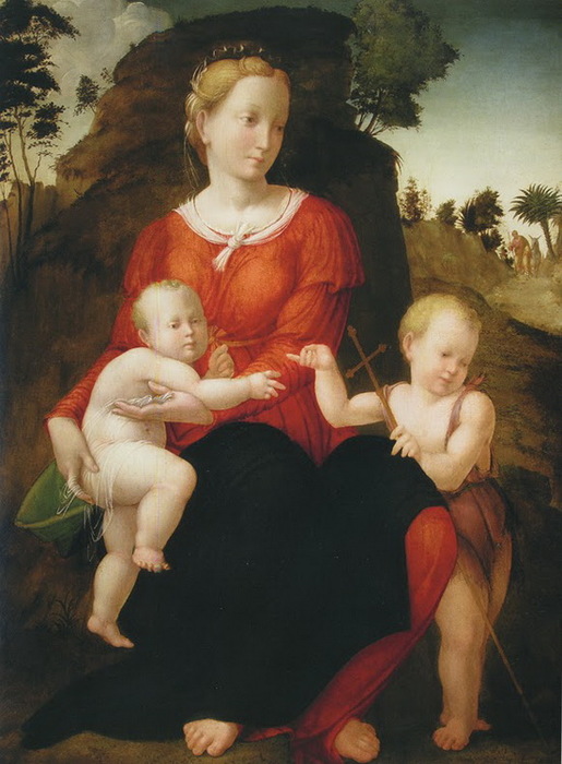 Madonna col Bambino, san Giovanni e san Giuseppe (515x700, 109Kb)