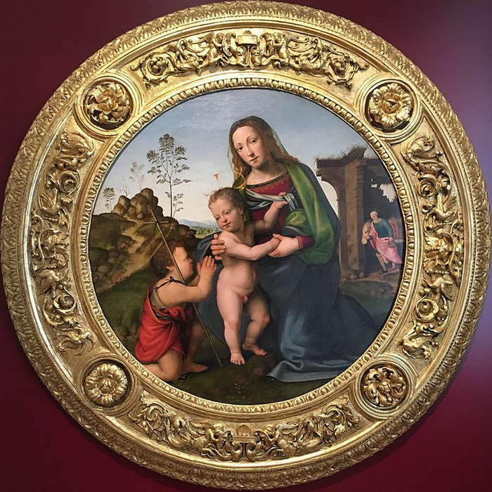 1510 Sacra famiglia e St. Giovannino. =97 .  , ,  (700x700, 236Kb)