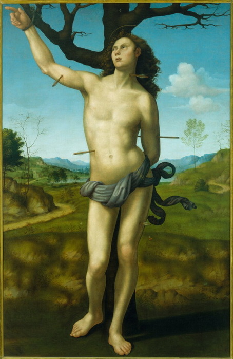 1517-1520 Saint Sebastian. , . 166  106.6 . The Samuel H. Kress Foundation, (454x700, 99Kb)