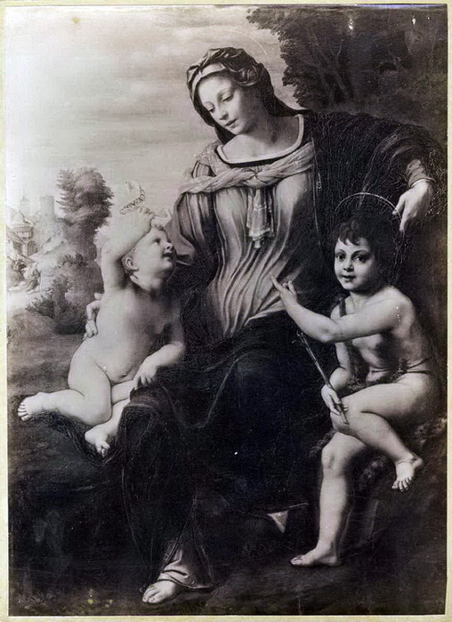 Madonna con Bambino e san Giovannino. 16 . , . 123   91 .  (508x700, 131Kb)