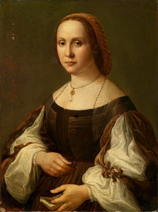 Bildnis einer Dame (Follower). , . 68 x 50.5 cm,    2014. (522x700, 118Kb)