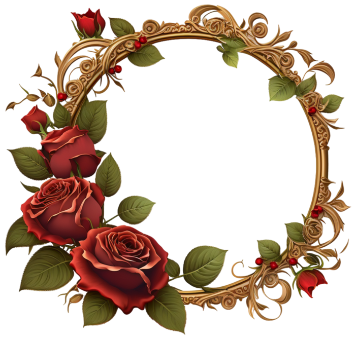 Pngtreebeautifull red rose flower frame_9051121 (700x673, 492Kb)