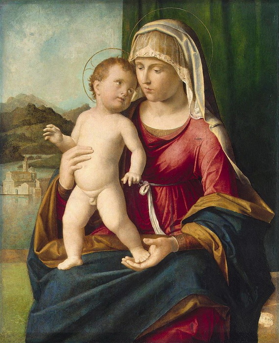 1496-1499 Madonna col bambino. , .  65  53 cm.  (569x700, 160Kb)