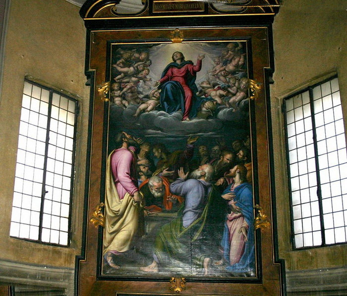 1580 Assunzione della Vergine , . 340×200 cm. Milano - S. Maria della Passione (.    ) (700x596, 194Kb)