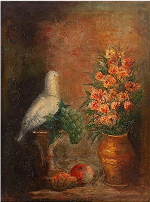 1930 Martwa natura z gołębiem. , . 61  46 .  (520x700, 122Kb)