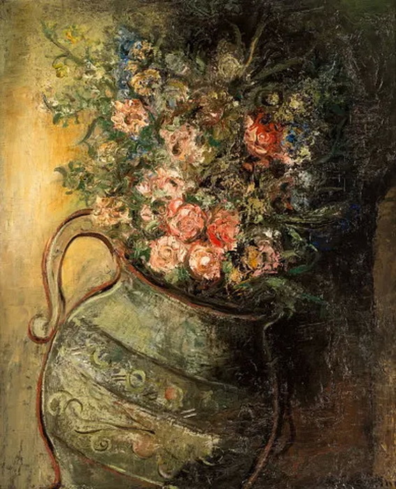 UNTITLED (A VASE WITH FLOWERS. , . 30 x 60 cm. Koltunoff Fine Art Foundation (567x700, 168Kb)