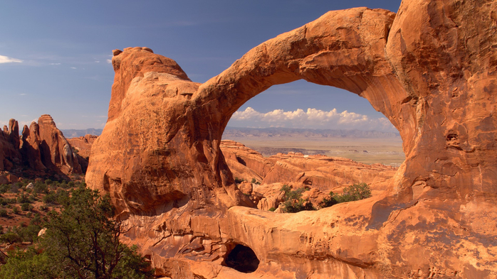 Double O Arch in Arches National Park, Utah, USA (700x393, 389Kb)