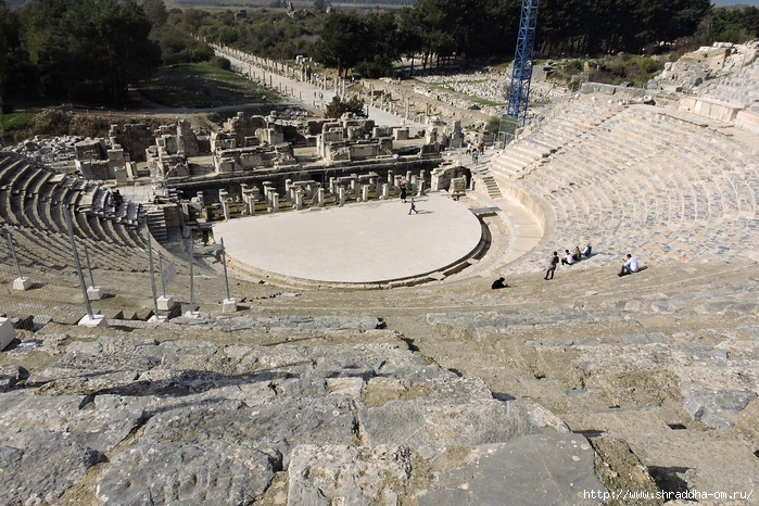 театр, Эфес, Турция, Shraddhatravel (700x466, 377Kb)