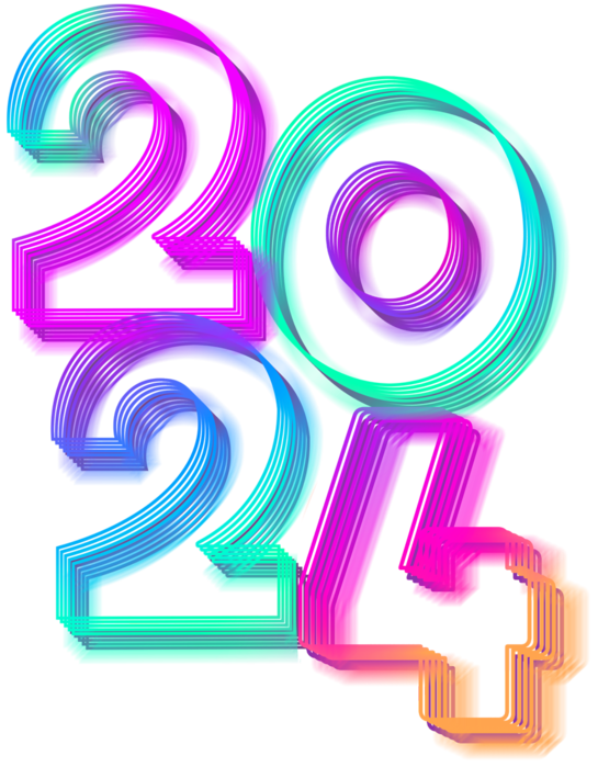 Pngtree2024 new year greetings neon_8921106 (545x700, 415Kb)