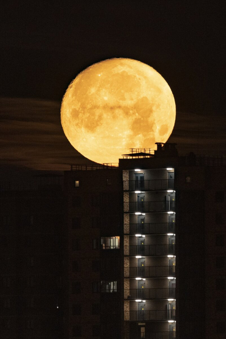 30 лун в годах. Голубая Луна над Петербургом.