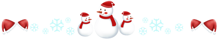 !cute snowman dividing line_5410402 (2) (700x137, 59Kb)