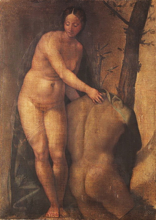 1525 Allegorische weibliche Figur - , . 107.4  77  Kunsthistorisches Museum  (497x700, 158Kb)