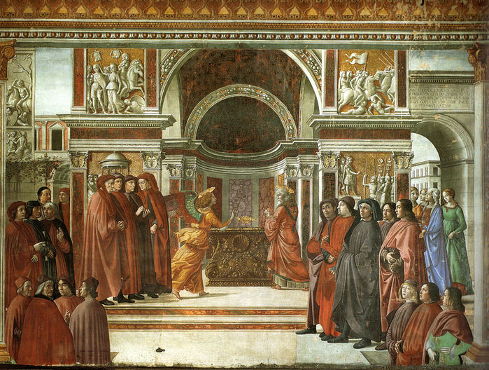 annunciation-of-the-angel-to-zechariah-by-domenico-ghirlandaio-1490-fresco-in-the-tornabuoni-chapel-florence-1 (700x528, 143Kb)